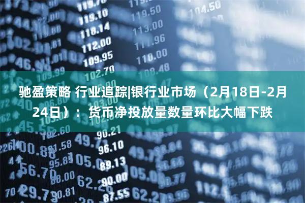 驰盈策略 行业追踪|银行业市场(2月18日-2月24日):货币净投放量数量环比大幅下跌